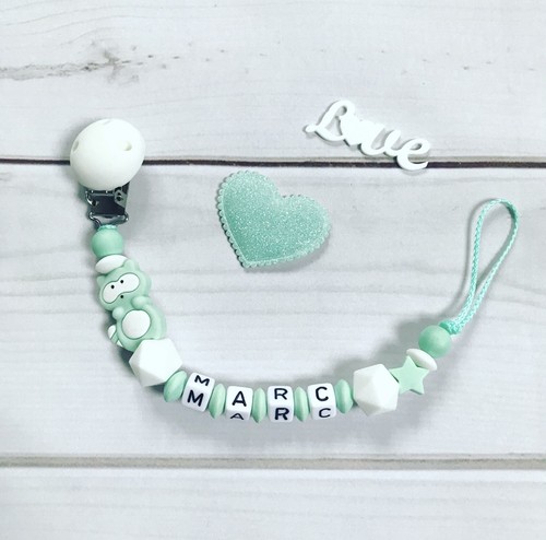 Silicone name bow - silicone,