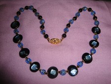 collana  vintage in vetro
