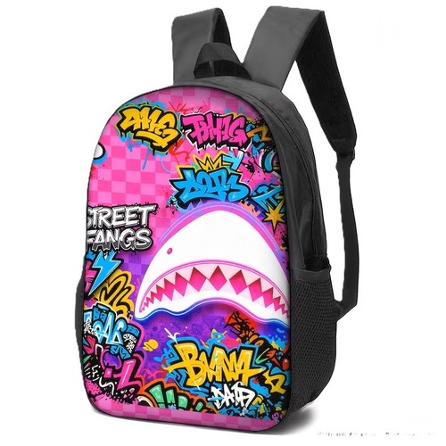 Zaino shark bocca squalo borsa - bocca,