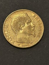 Moneta 20 franchi oro antico