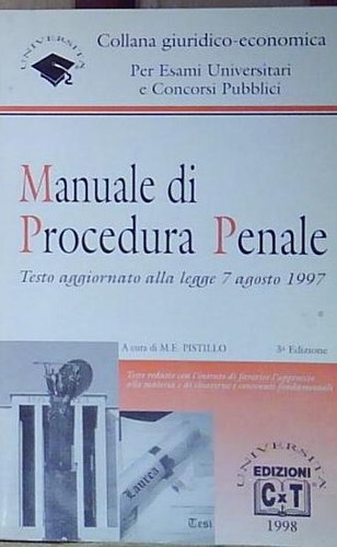Manuale procedura penale - manuale,