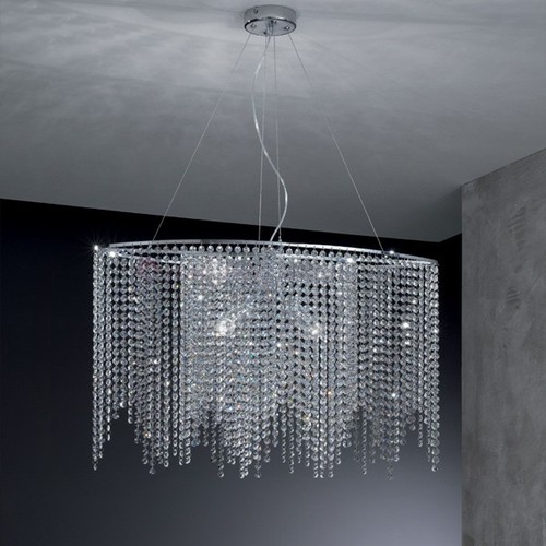 Lampadario cristallo luci - cristallo,