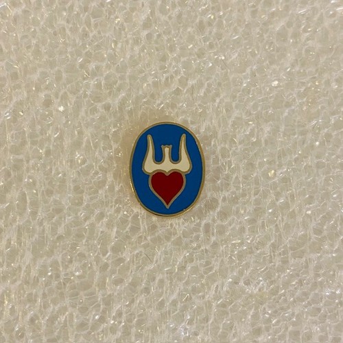 Spilla bavero smaltata - bavero, logo