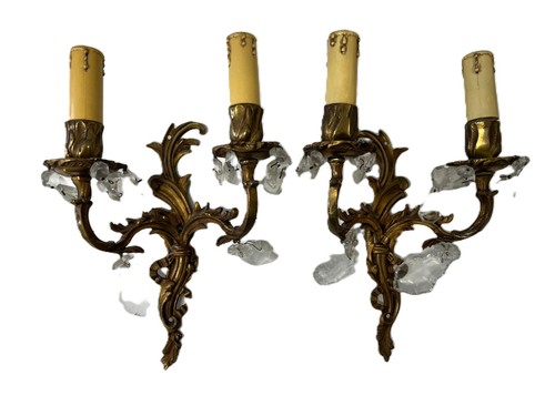 Coppia applique ferro - di,