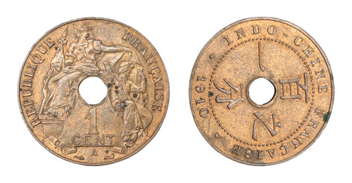 1910 french indo china - a, 1