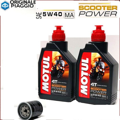 Tagliando 2lt olio motul 5w40 - motul,