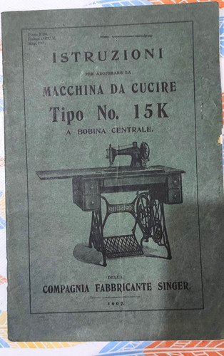 Istruzioni macchina cucire - istruzioni,