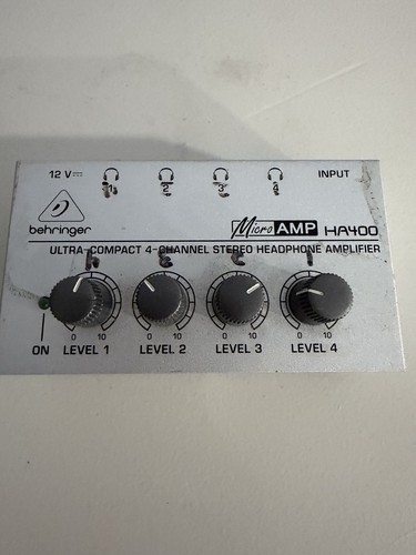 Behringer microamp ha400 - microamp,