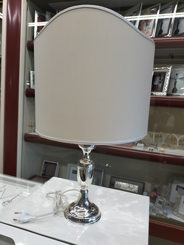 Lampada argento 800 tavolo - argento, da