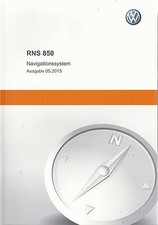 VW RNS 850 Navigatore 2015 Manuale Istruzioni RN ч
