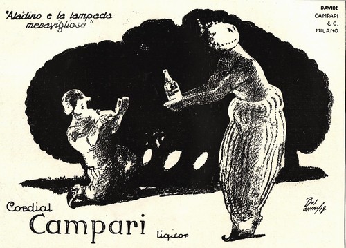 Pubblicita 1929 campari drink - campari,