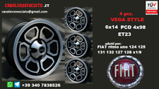 4 Cerchi Momo Vega 6j 14 4x98 Fiat 124 125 131 132 127 128 wheels felgen jantes