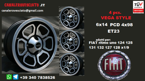 Cerchi momo vega 14 4x98 - vega,