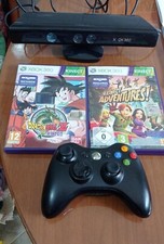 Kinect per XBOX360 più cuffie più 2 giochi per kinect più joystick a batteria 