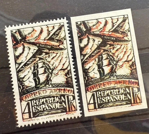 Spagna 1939 posta aerea non - posta,