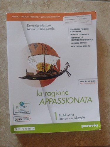 Libro testo la ragione - di,