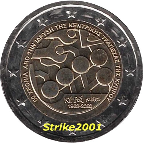Euro commemorativo cipro - 2,