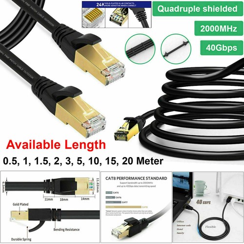 Lotto cavi ethernet rj45 - cavi, cat8