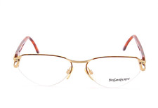 YSL occhiali Yves Saint Laurent montatura 4039 Y125 tartaruga vintage 80s?Donna
