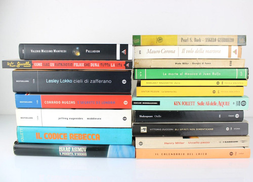 Lotto libri scrittori - 18,
