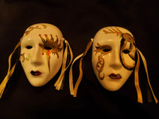 Mascherine viso vintage La