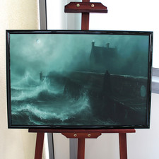 Poster Costa Tempesta, Mare in