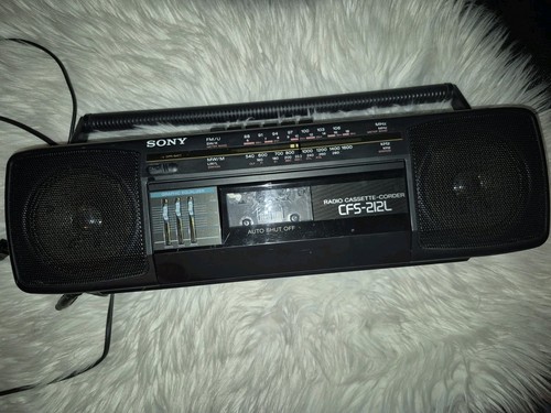 Sony cfs 212l nero radio - sony,