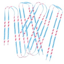  2 Pair Lacci Scarpe Bandiera Americana Stringhe Colorate Laccio Delle