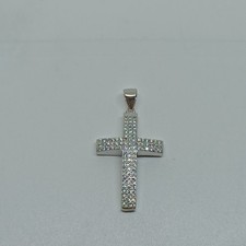 CIONDOLO IN ARGENTO 925 CROCE