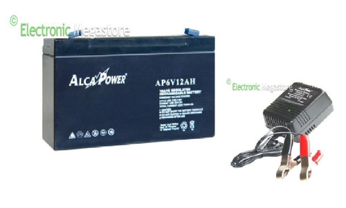 Batteria piombo 12ah con - 12ah,