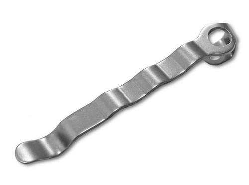 Pocket clip silver - silver, boker