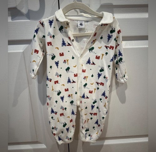 Petit bateau white multi baby - white,
