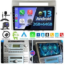 Autoradio per Toyota Corolla Verso 03-09 Android Carplay GPS NAVI WIFI CAM 2+64G