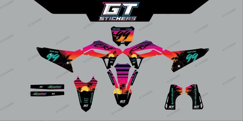 Kit grafiche adesivi honda - honda, crf