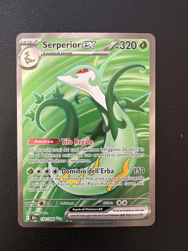 Carta pokemon serperior - pokemon,