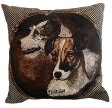 Cuscino arazzo cane jack - arazzo,