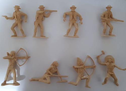 Toy soldiers 54mm - toy, cowboy