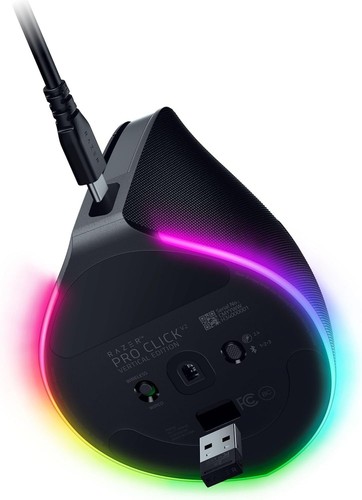 Mouse wireless verticale razer - mouse,