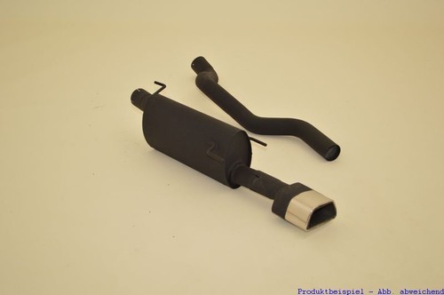 Scarico sportivo fms acciaio - scarico,