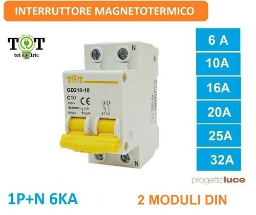 Interruttore magnetotermico - interruttore,