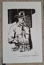 GIUSEPPE CANDITA ILLUSTRAZIONE ORIGINALE TEX