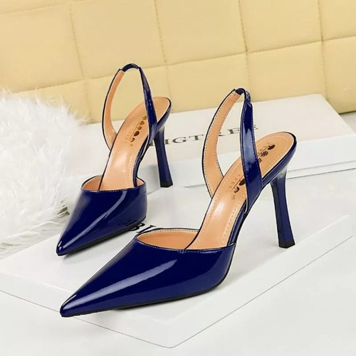 Decolte scarpe blu - 9, cm