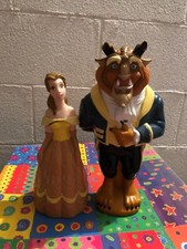 contenitori bagnoschiuma La Bella e La Bestia anni 90 vuoti da collezione