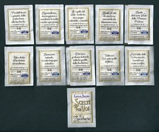 SCELTI PER VOI - 10 bustine di zucchero PIENE.