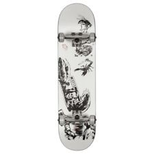 Skate Completo Globe G1 Hard Luck White Black 8.0'' - Skateboards Professionale