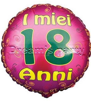 Pallone mylar anni - pallone,