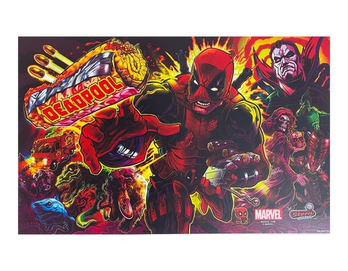 Stern pinball flipper deadpool - stern,