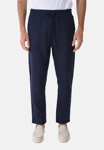 Pantaloni uomo lino - lino, slim
