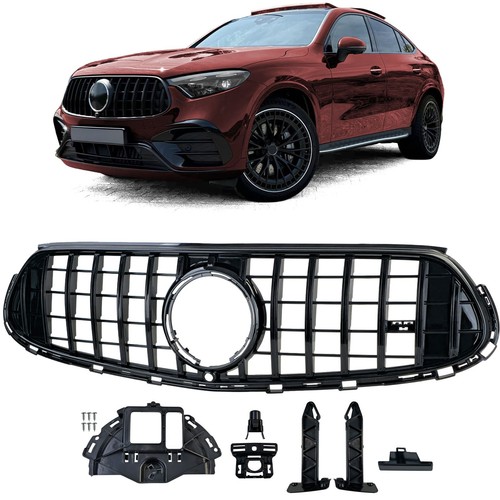 Sport kühlergrill nero lucido - nero,
