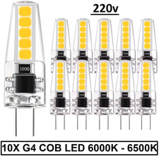 10X LAMPADINE LED G4 220V
